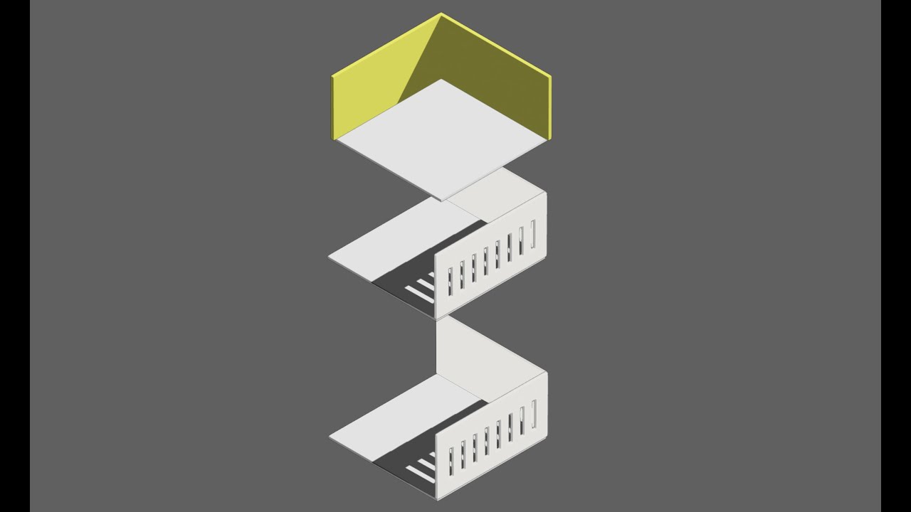 05   Illustrator   Effet 3D   dessiner un éclaté axonométrique