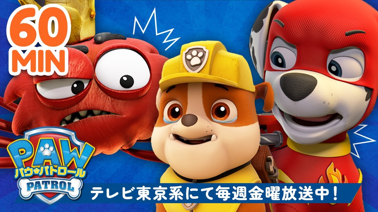 パウ・パトロール | パウ・パトロールの巨大なレスキュー特集！🙀 | テレビ東京系にて放送中