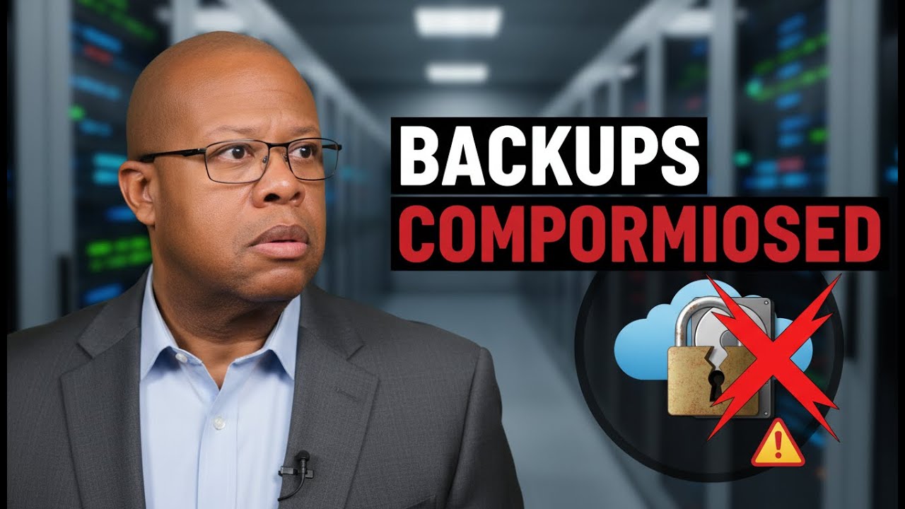 The Backup Mistake That Makes Ransomware Worse