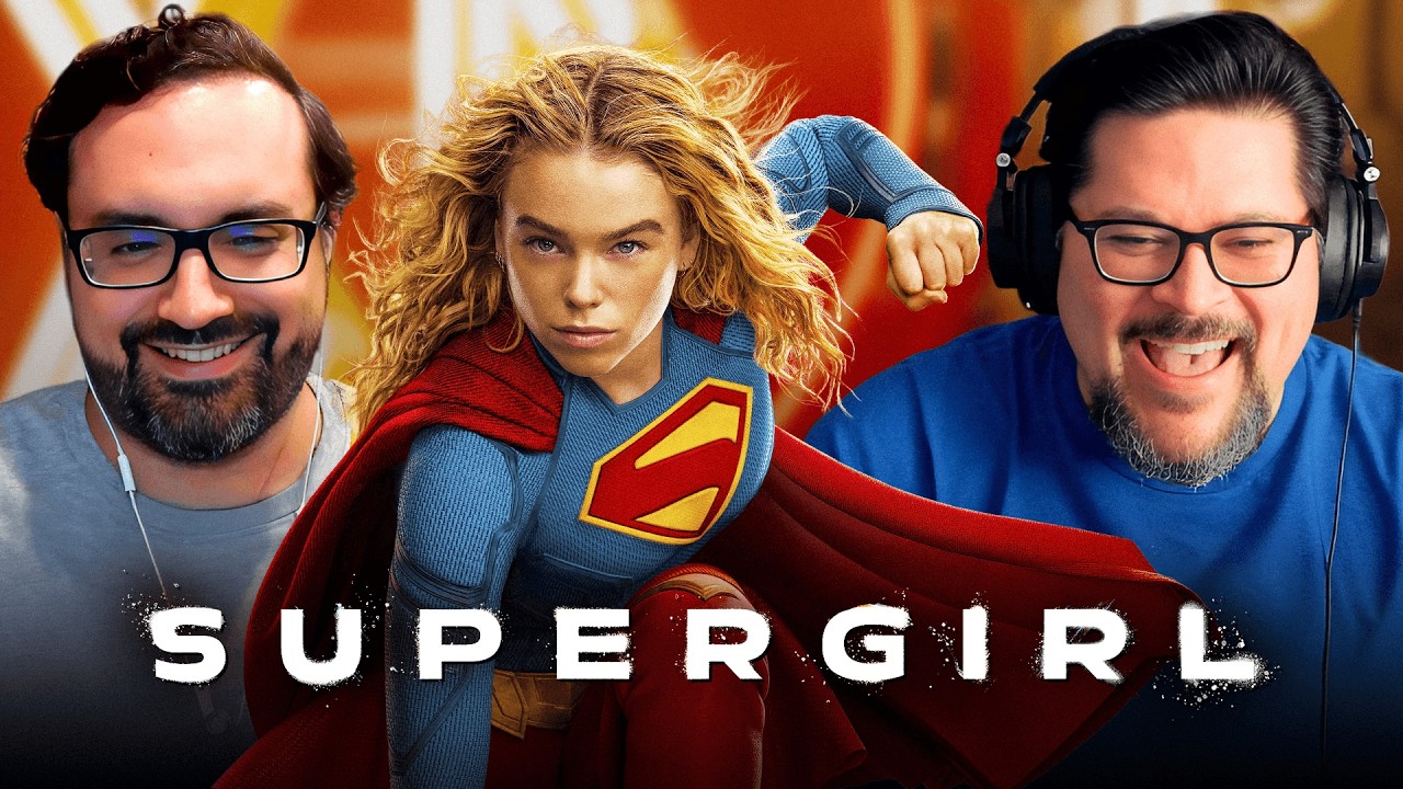 SUPERGIRL OFFICIAL TRAILER REACTION - THIS WILL BE AN EMOTIONAL ADVENTURE! DC Studios
