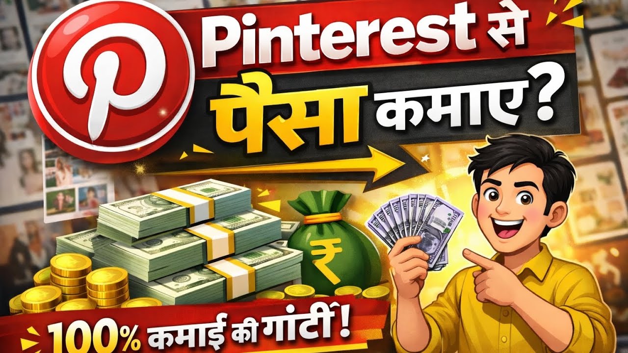 Pinterest से पैसा कैसे कमाए? 2026 में सबसे आसान तरीका||💰 #pinterest #earning #earnmoney #online #yt 