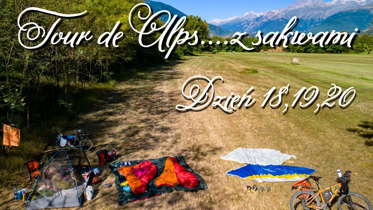 Dni, które były co najmniej zagadką🤪 230 km do Mediolanu. Dzień 18-19-20. TOUR DE ALPS Z SAKWAMI 