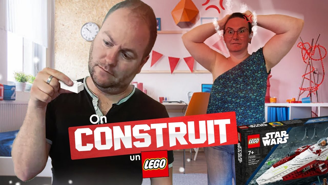 ON A CONSTRUIT UN LEGO STAR WARS !