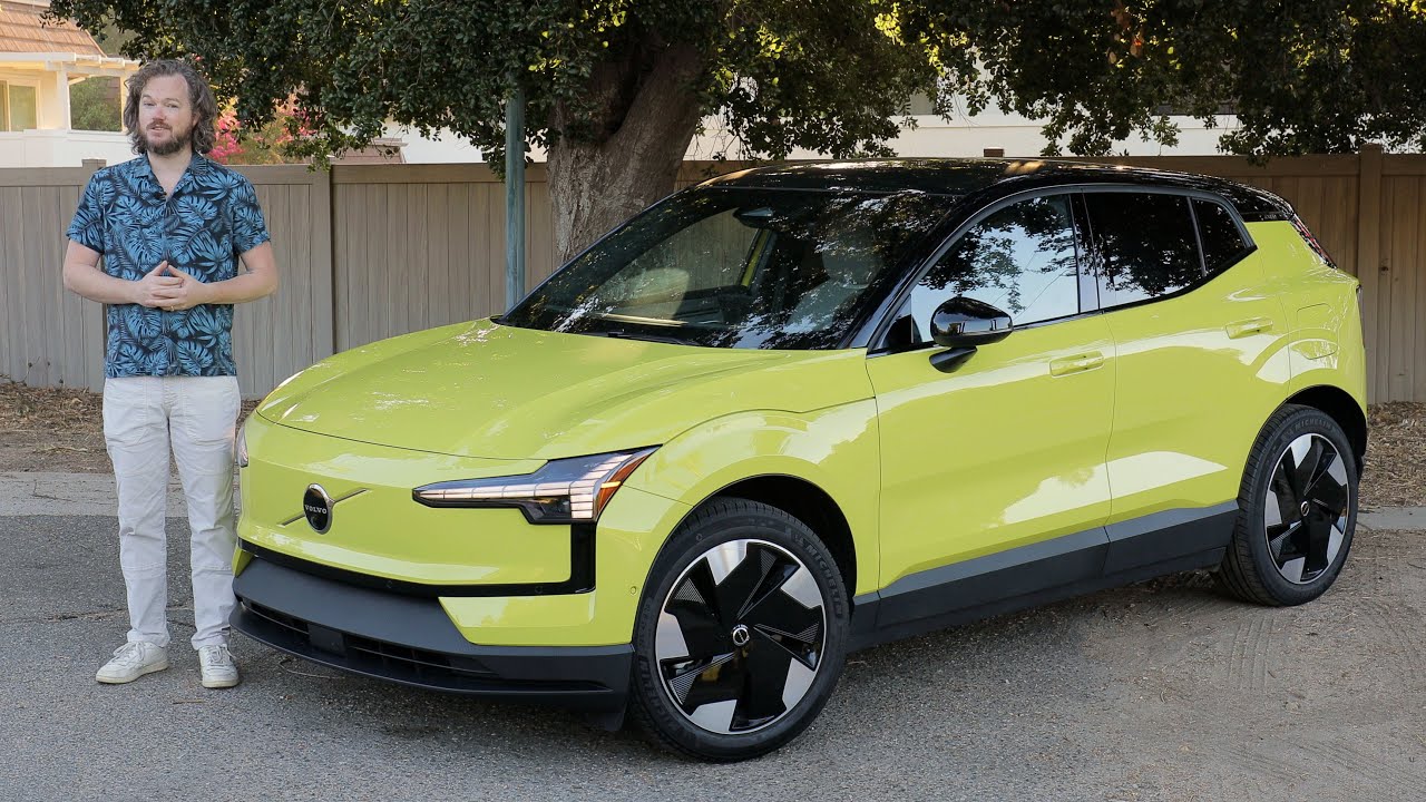 Обзор и тест-драйв Volvo EX30 2025 года