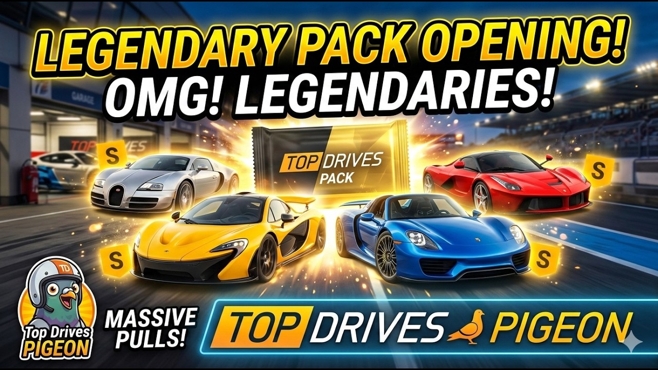 2 Legendaries in a week! 18.02-25.02 Top Drives Pack Openings