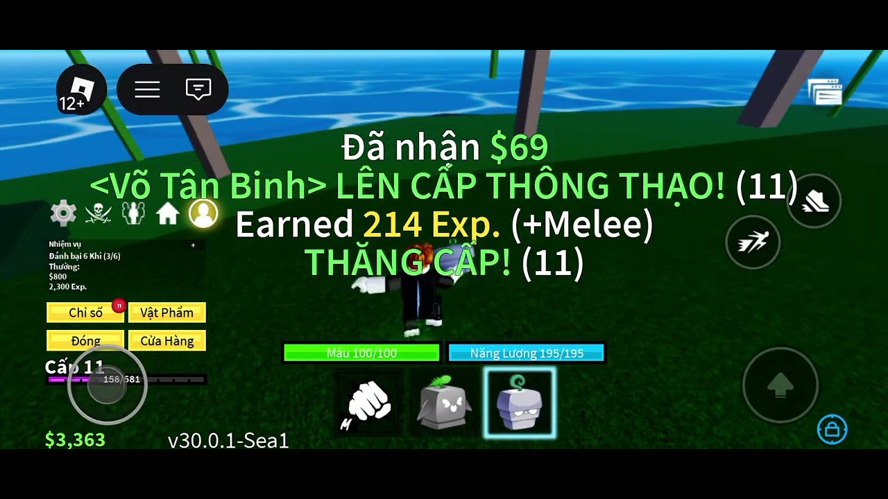 Huygamebor đây sẽ chơi blox foot lv10-20)