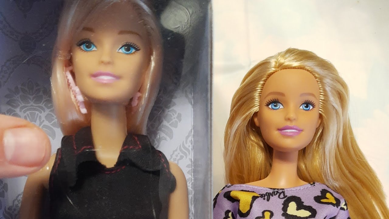 fake Vs real Barbie comparison review