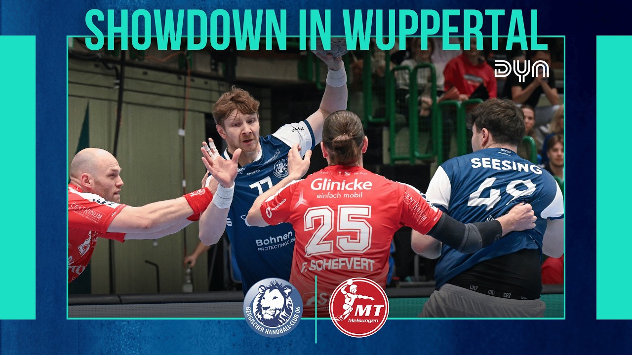 Highlights: Bergischer HC - MT Melsungen (Saison 2025/26) DAIKIN HBL | Dyn Handball