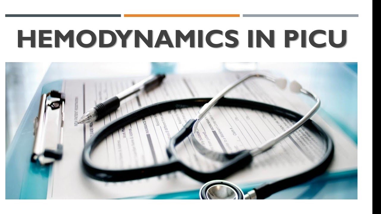 EUP Ped Cardiology Wheel PICU module 1 Hemodynamics in PICU Dr Mohamed Abd Elfattah