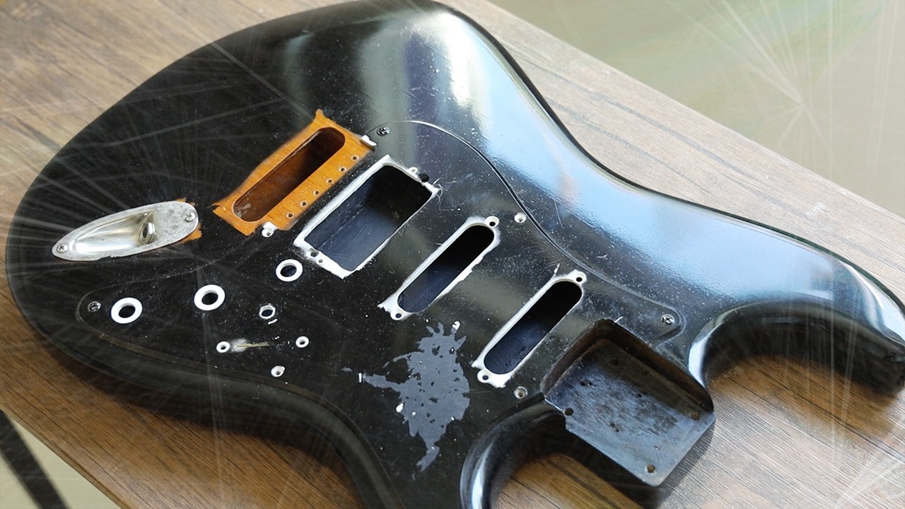 Bringing an abandoned Squier Strat Back To Life