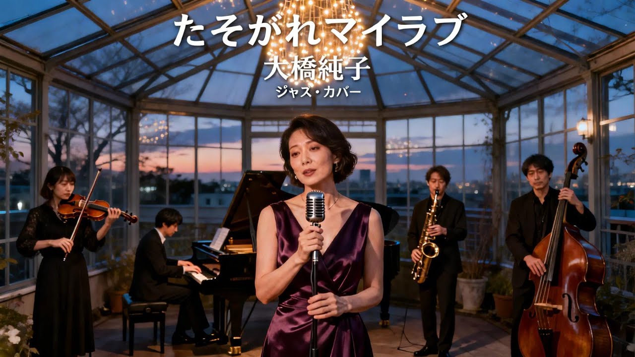 たそがれマイ・ラブ / 大橋純子 🎷 夕影に想いが静かに溶けるジャズカバー