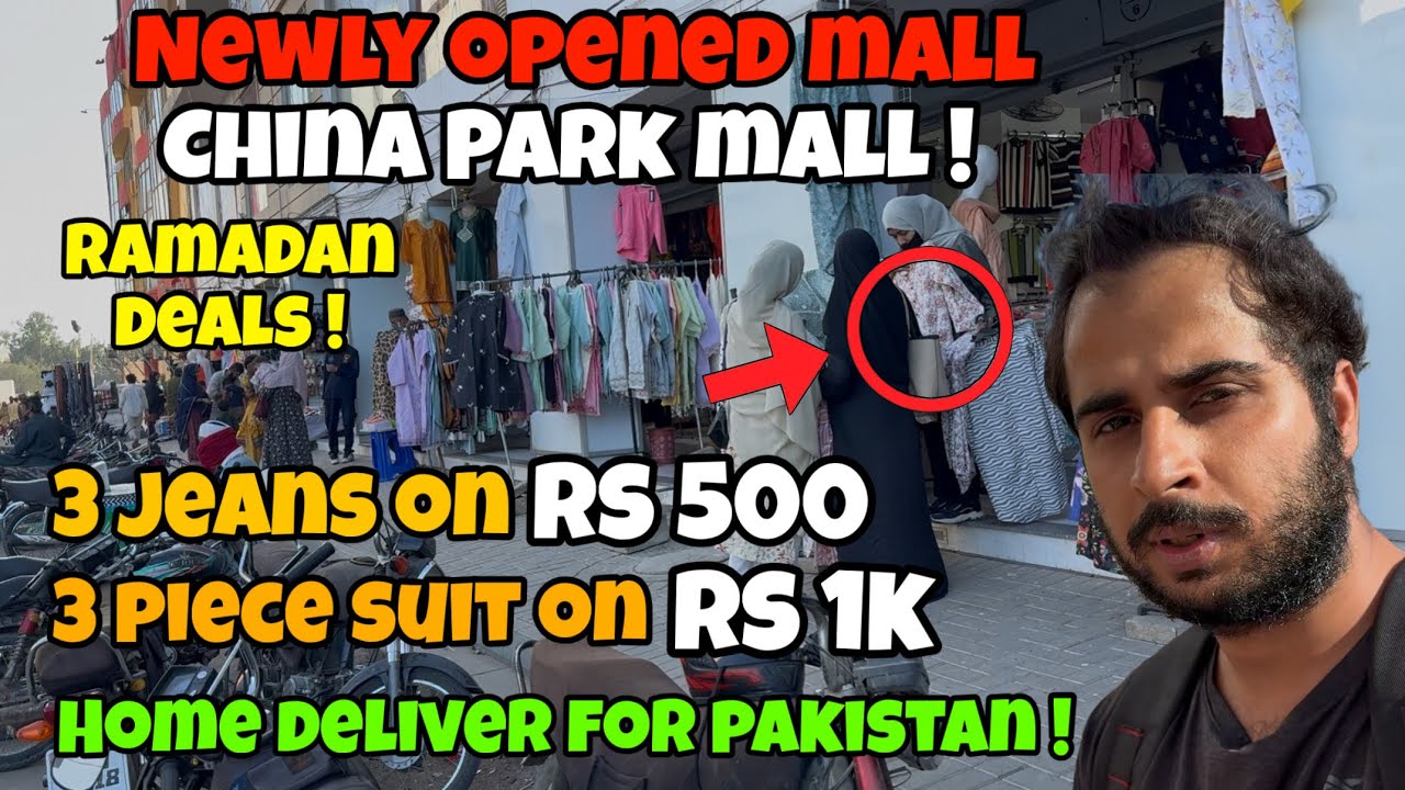 Newly Opened Mall Near Gold Mark 😳 | China Mall Biggest Eid Sale 2026 | Eid Shopping Under Budget 🛍️