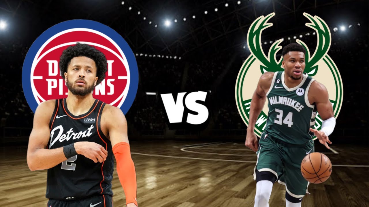 Pistons vs Bucks -Round 1 NBA 25/26 Tournament