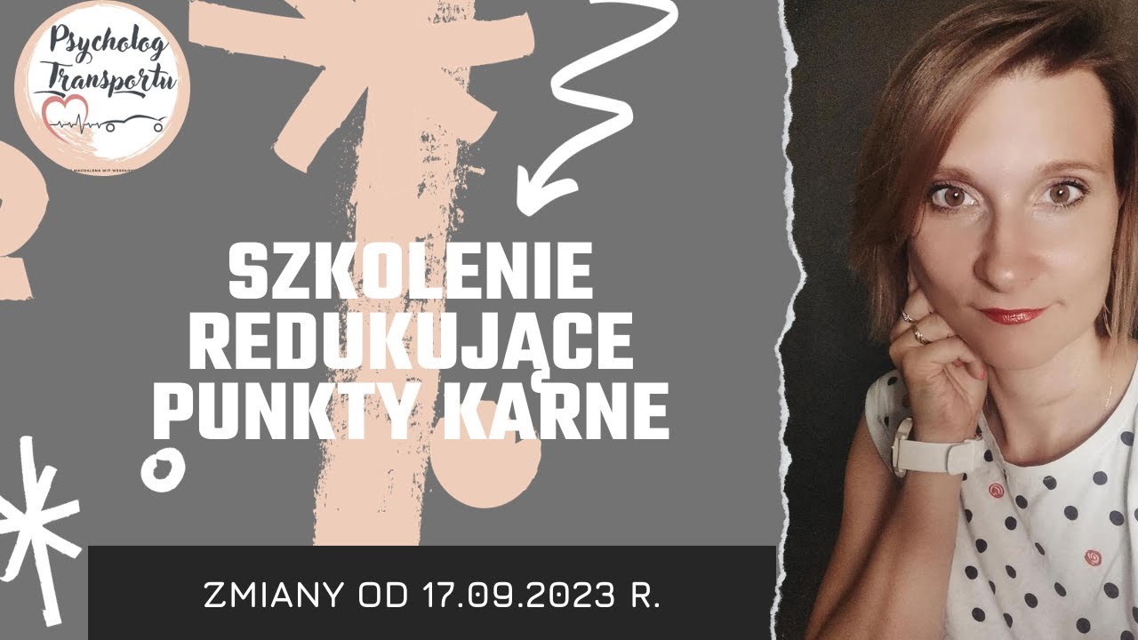 Szkolenie redukujące punkty karne, - 6 punktów karnych