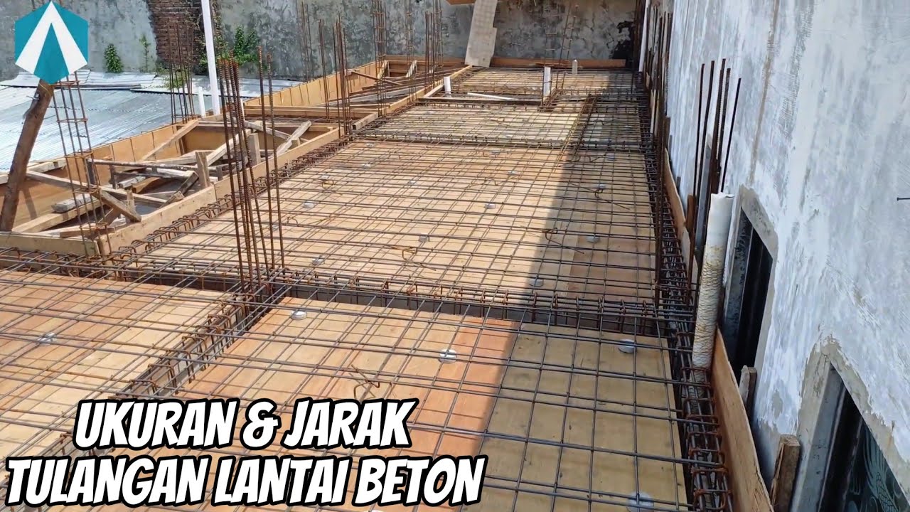 Ukuran besi (tulangan) lantai beton rumah tinggal