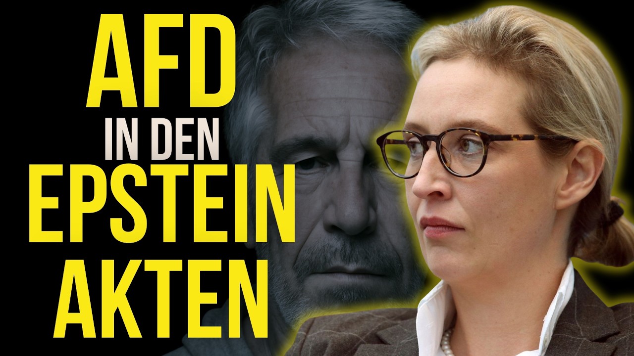 Skandal im Bundestag: Die AfD steht in den Epstein Akten!
