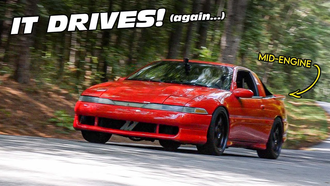 The Second First Drive Of The MID-ENGINE Eclipse!