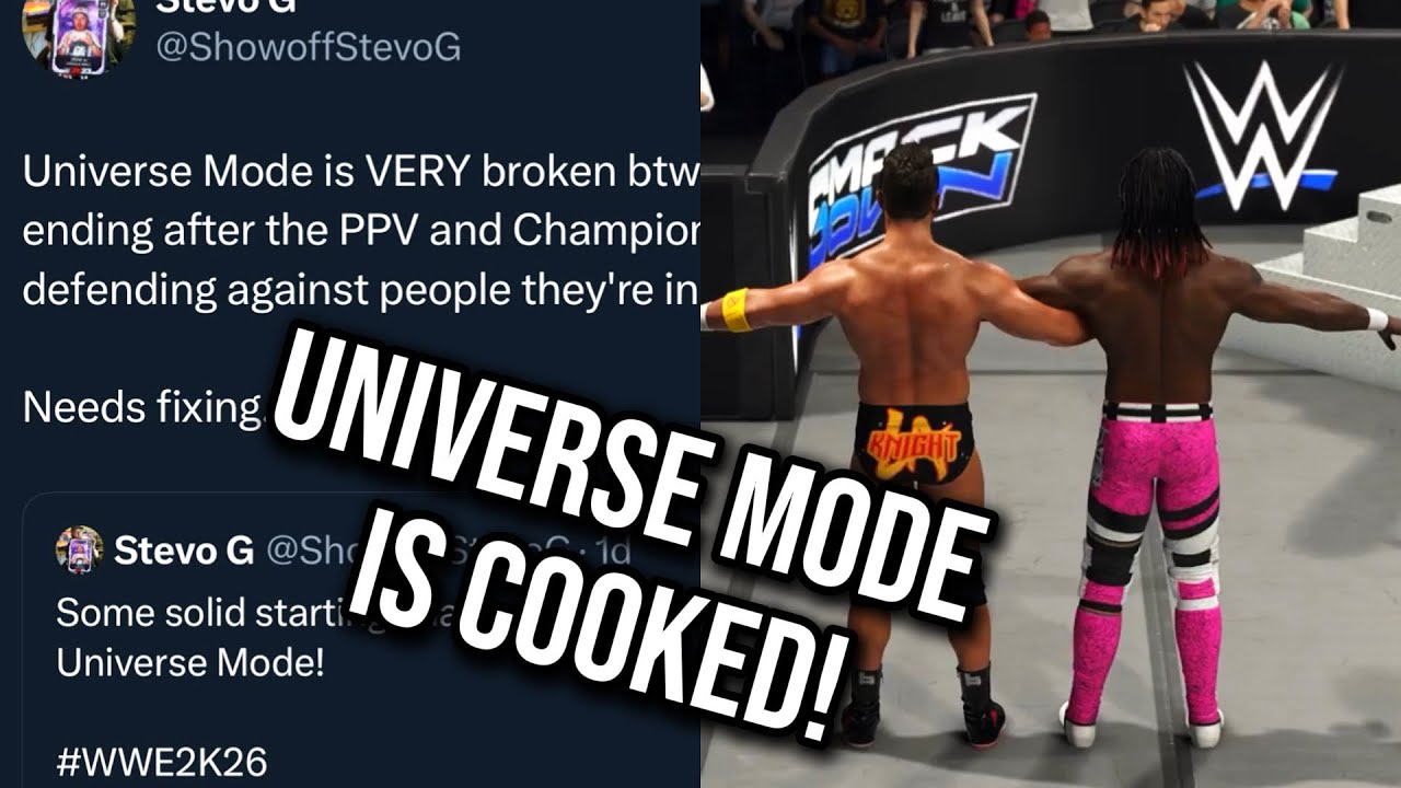 WWE 2K26&rsquo;s Universe Mode Is A FLAWED Gem! 