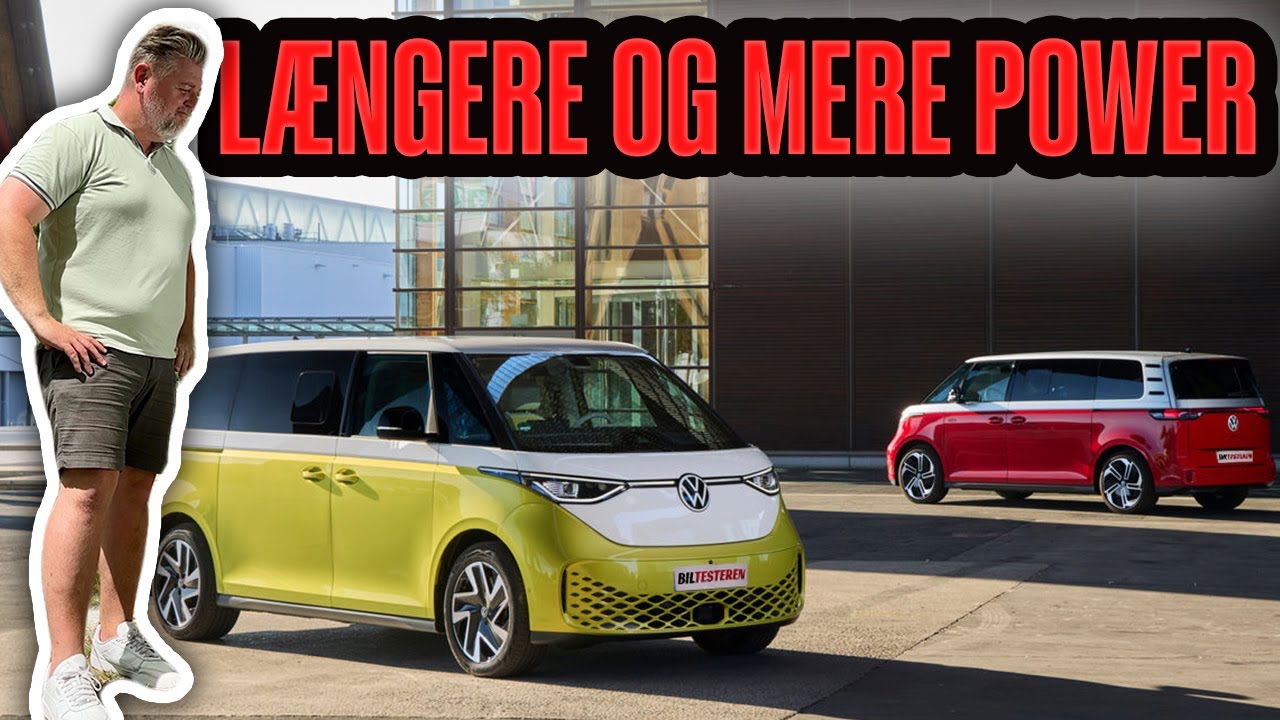 VW ID.BUZZ LANG OG GTX - DE FØRSTE INDTRYK!