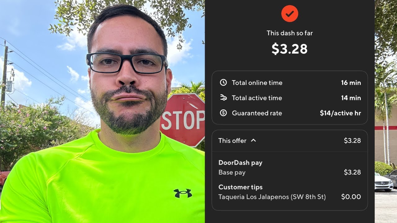Мои отношения любви и ненависти с DoorDash. Заработок по времени.