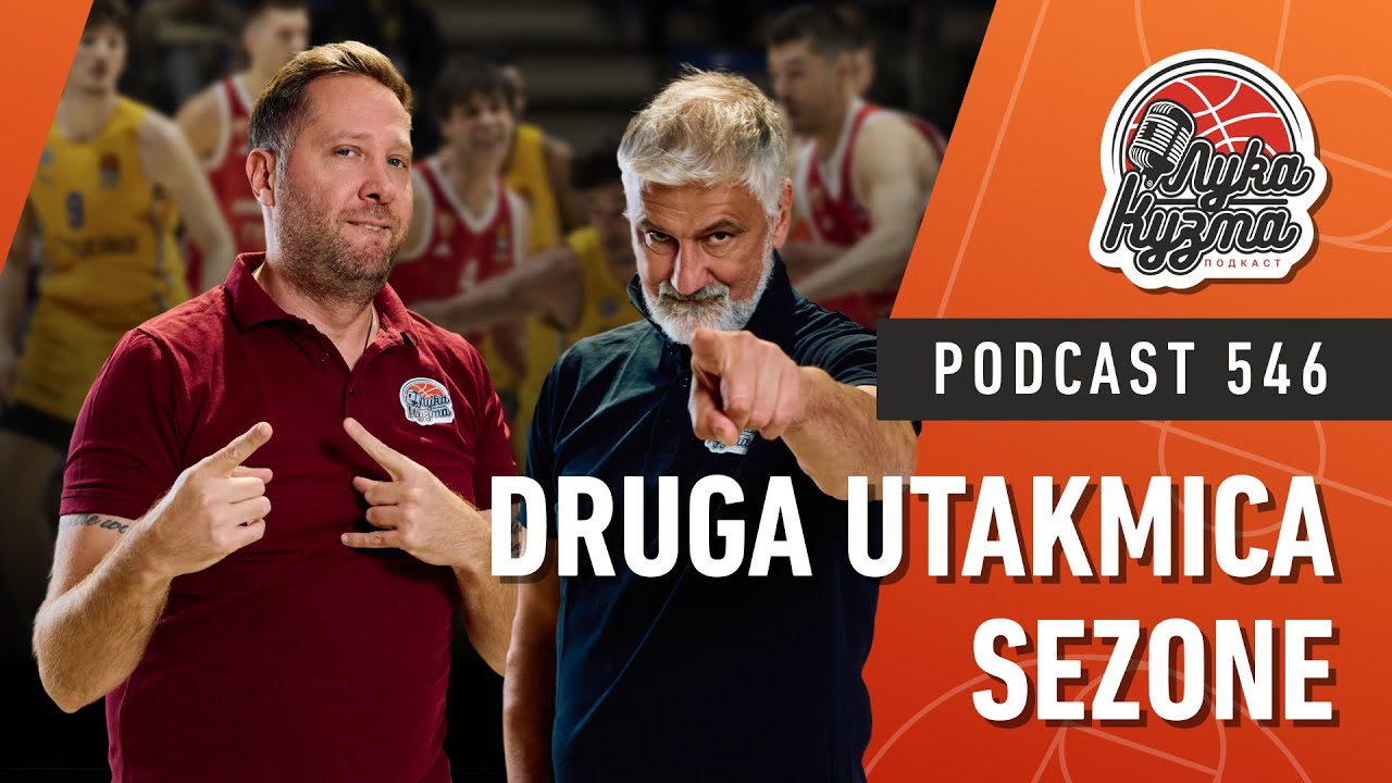 Druga utakmica sezone | Luka i Kuzma podcast No.546