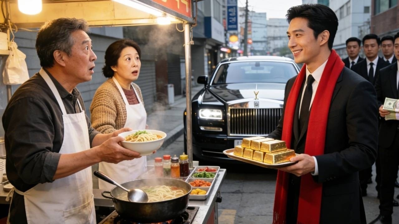 พ่อค้าแม่ค้าใจดีให้บะหมี่ขอทาน! 20 ปีผ่านไป..เขากลายเป็นเศรษฐี กลับมาตอบแทน $50,000M!