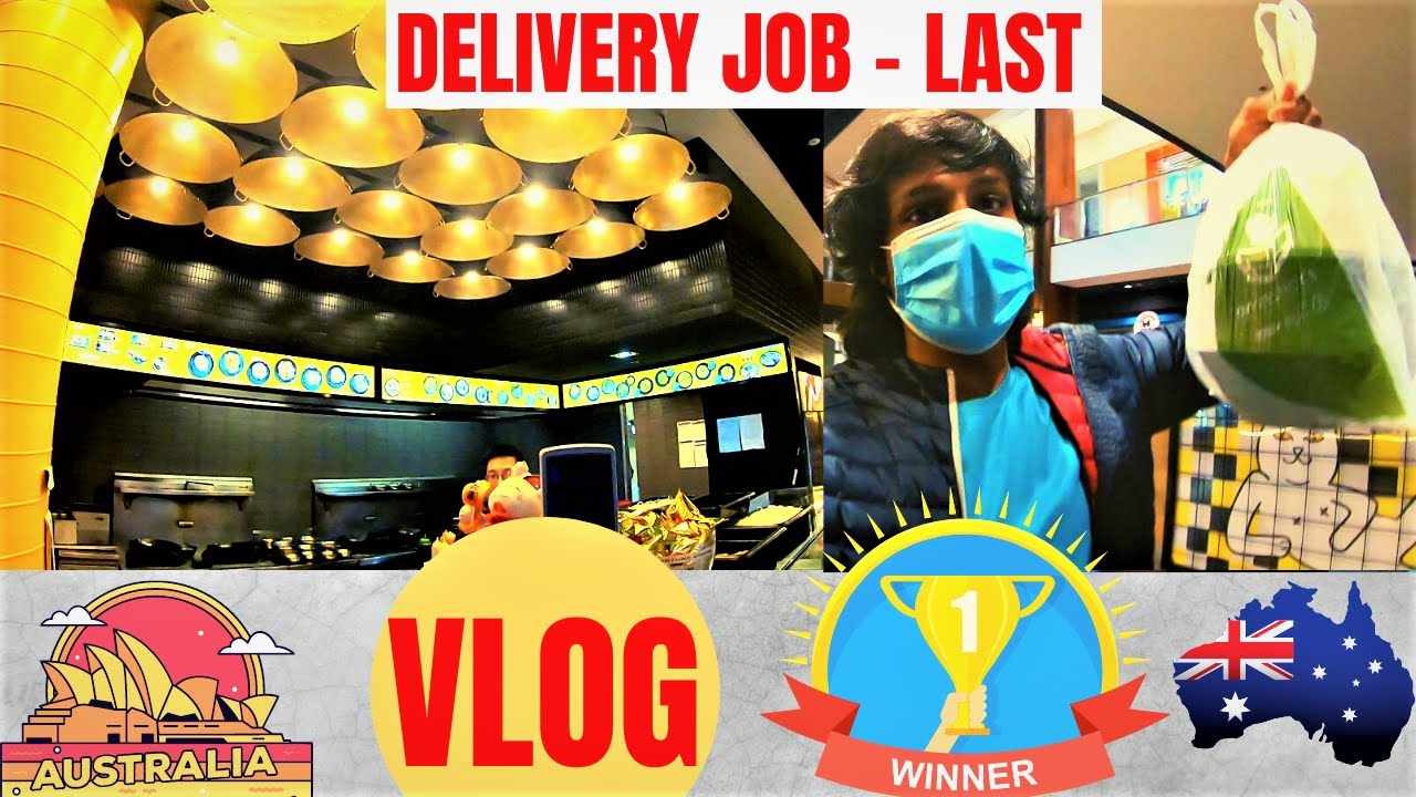 Delivery Job in Australia | Sinhala Vlog | 4 Hours Completed | HELLO SRI LANKA