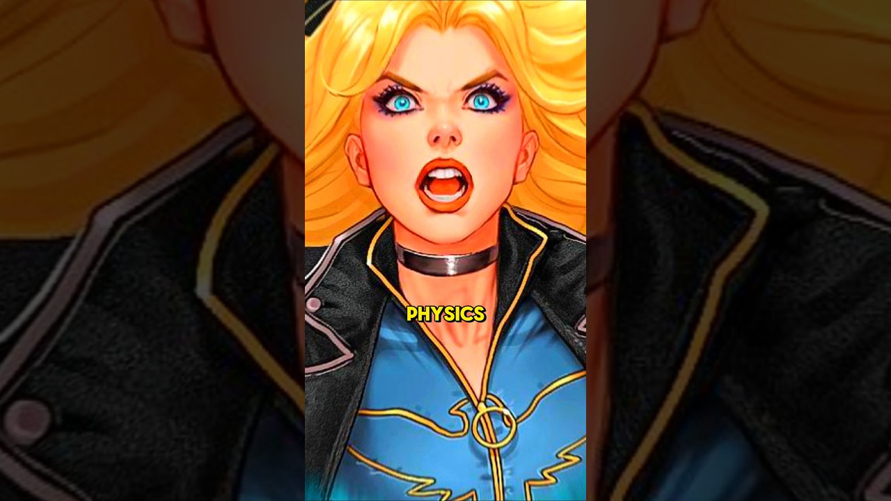 Black Canary Screamed Herself Airborne