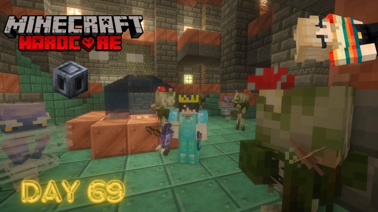 TRIAL CHAMBERS УХСАН НЬ~ HARDCORE MINECRAFT EP.6