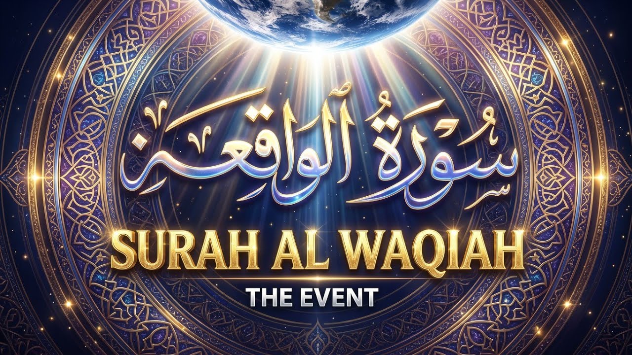 SURAH AL WAQIAH | Listen Before Sleep | Calming Qur’an Recitation