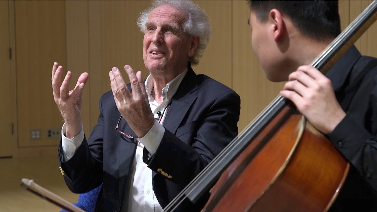Dvořák: Cello Concerto - 1st movement (Benjamin Zander - Interpretation Class)