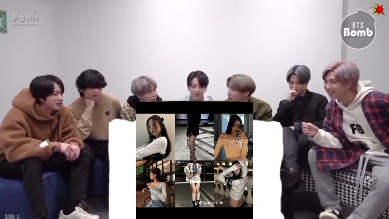 bts reaction bp tiktok