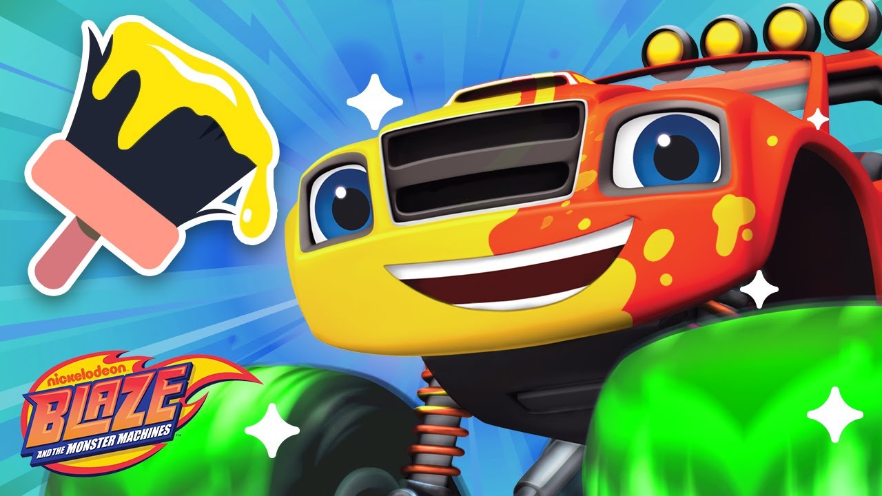 Makeover Machines #11 w/ Blaze + Family! | Games for Kids | Blaze and the Monster Machines