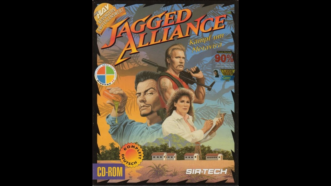 Jagged Alliance (Dos PC) Intro & Credits / Sir-tech Software / 1994