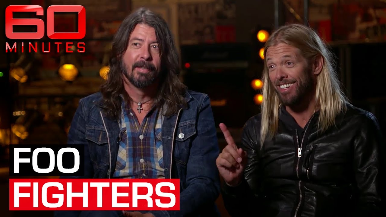 Foo Fighters: Dave Grohl and Taylor Hawkins open up on life and music | 60 Minutes Australia