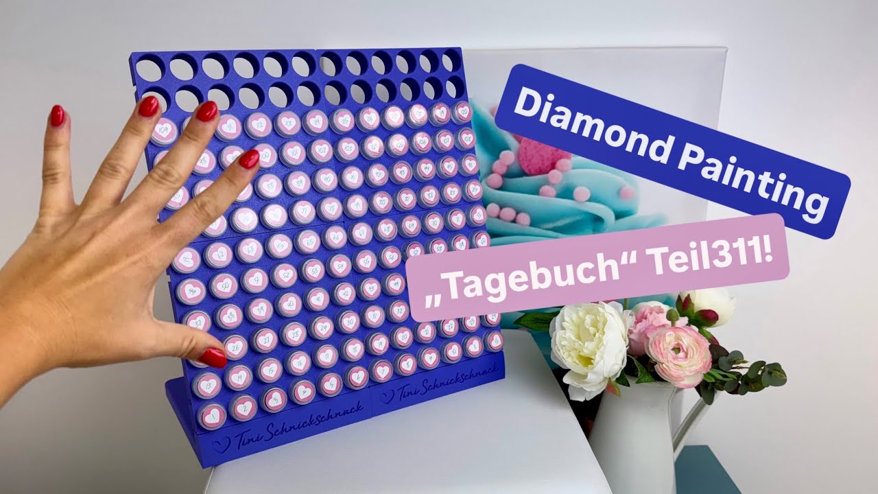 Diamond Painting „Tagebuch“ Teil311! 🙃💚 TEIL1! Wie krass geil ist die neue Diamond Wall!? 🤩