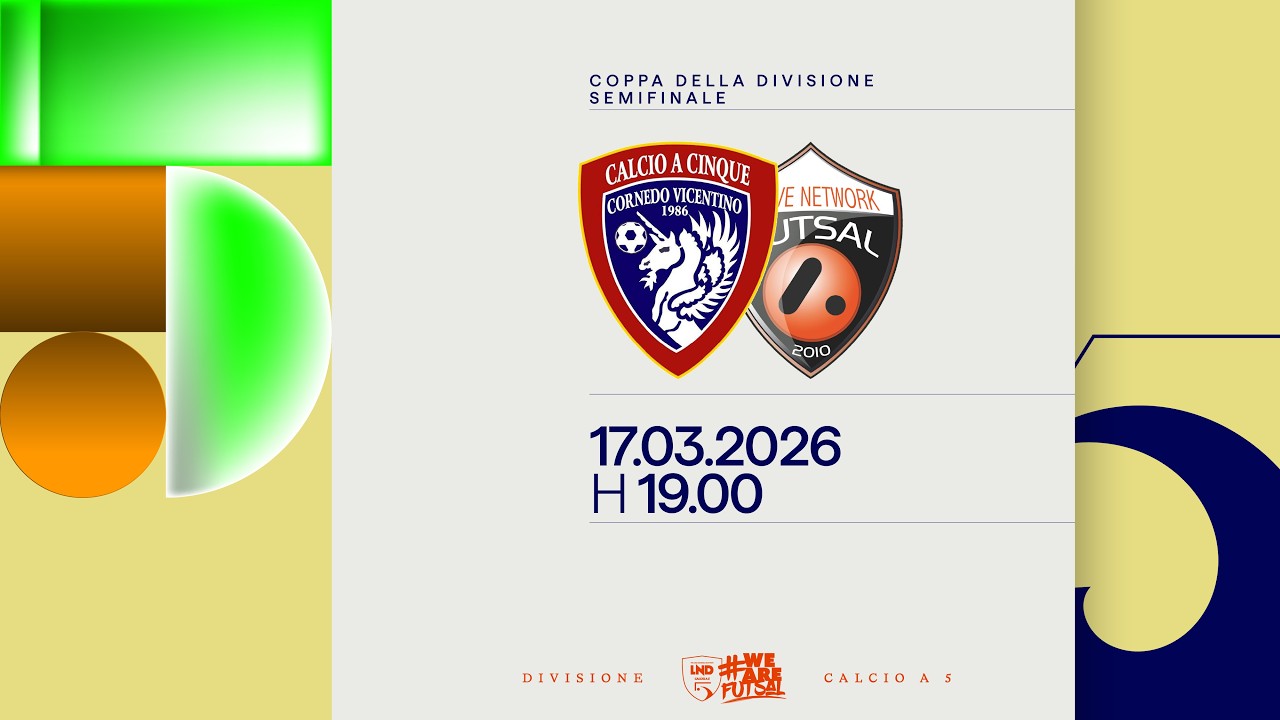 Futsal Cornedo-Active Network | Coppa della Divisione 2025/2026 | Semifinali