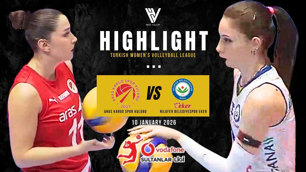 ARAS KARGO vs NILÜFER BELEDİYESPOR EKER 🔥 | Crazy Rallies & Power Spikes | Sultanlar Ligi 2025
