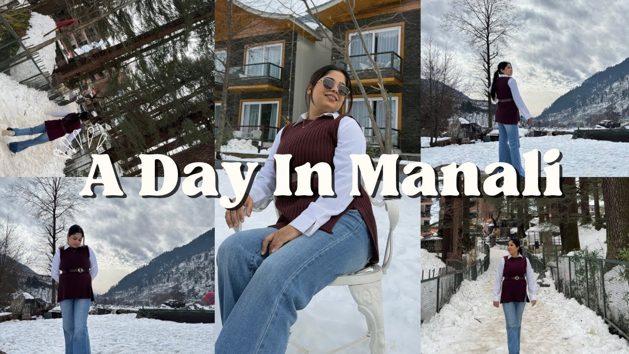 A day in Manali /￼ vlog / travel / mall Road /#manali 