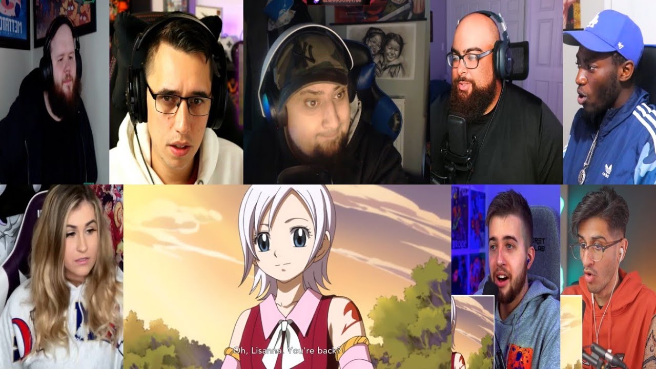 FAIRY TAIL EPISODE 20 REACTION MASHUP!!