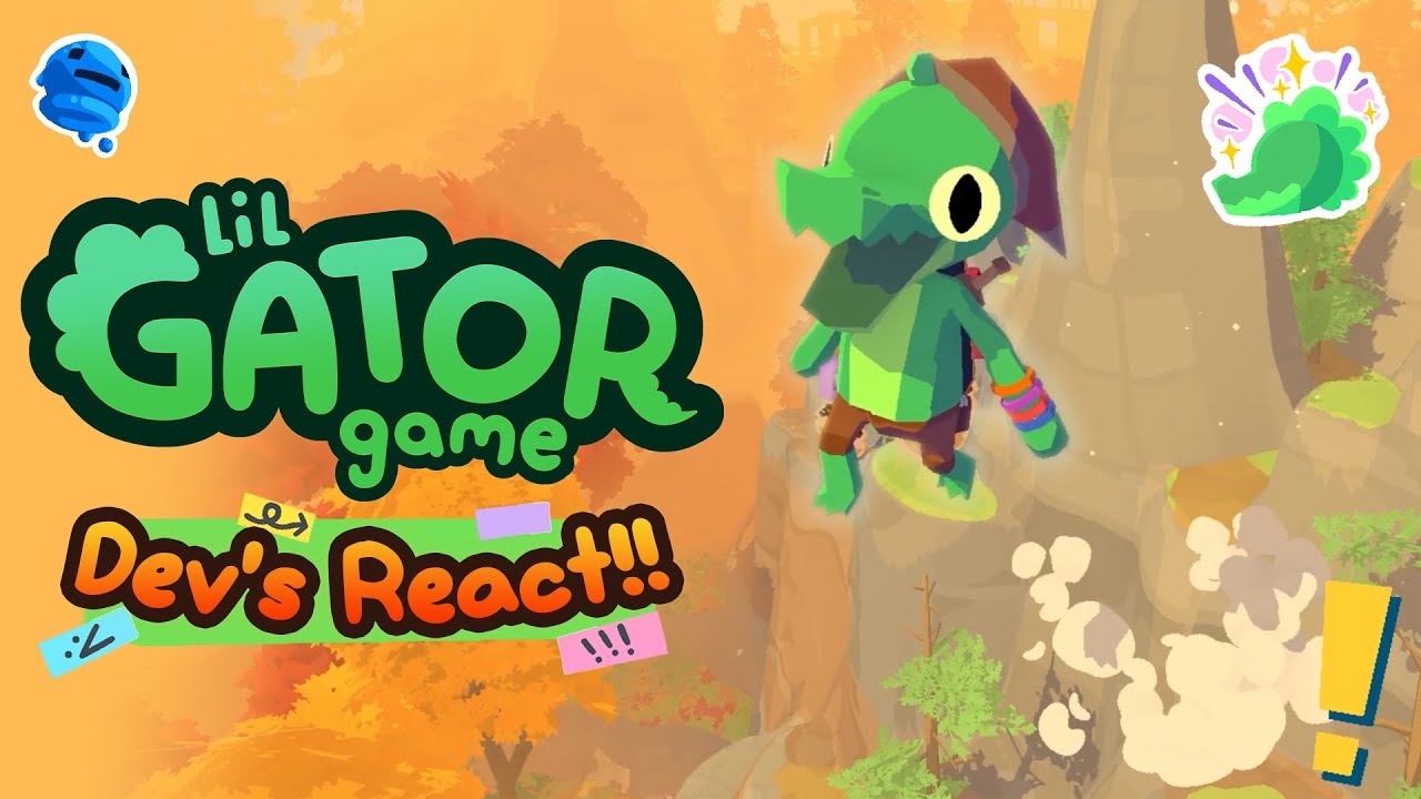Lil Gator Game | Developers React to Speedrun