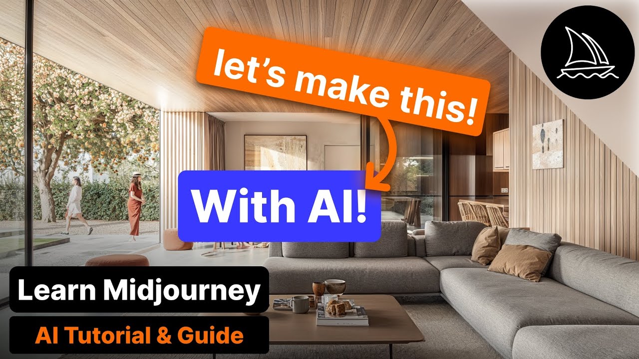 Как использовать Midjourney AI для дизайна интерьера (полное руководство)