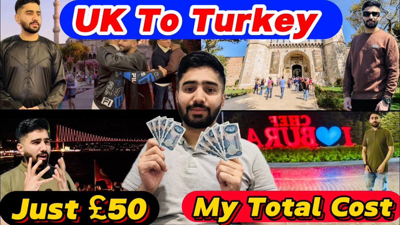 TURKEY VISA 🇹🇷 IN JUST £50 | UK TO TURKEY |MY TOTAL COST |