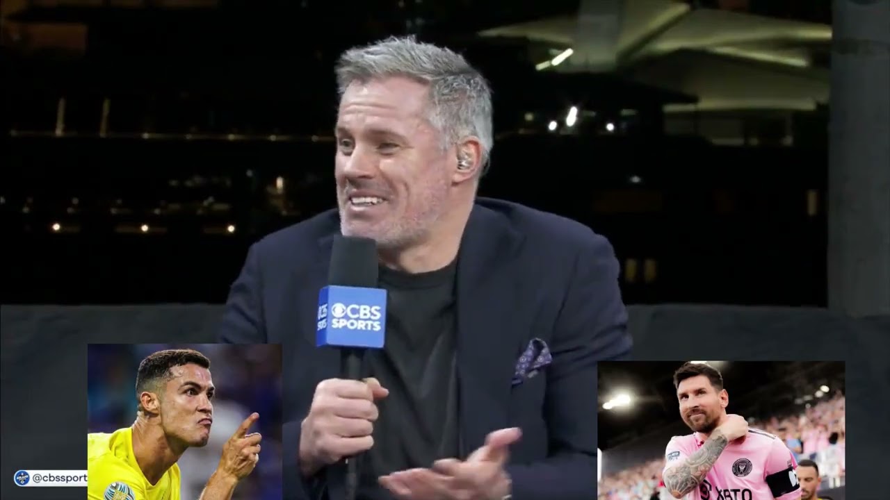 Jamie Carragher when asked if the GOAT debate between Messi and Ronaldo is finally settled?