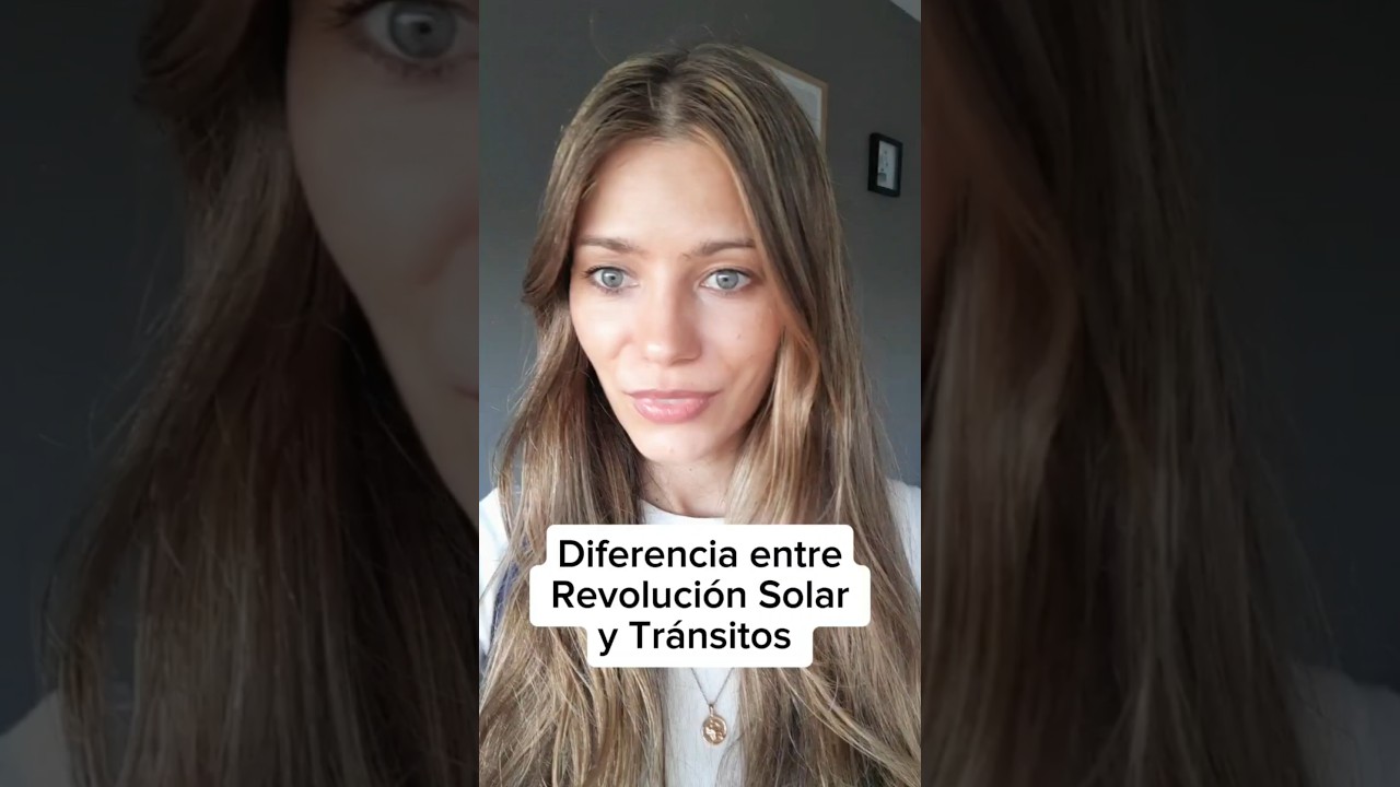 Diferencia entre Revoluci&oacute;n Solar y Tr&aacute;nsitos ✨ #revolucionsolar #transitosplanetarios #astrology