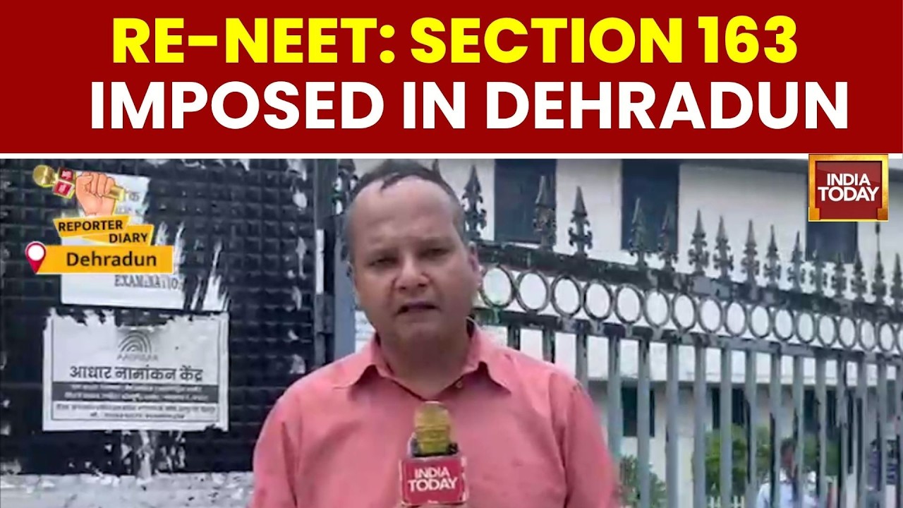 Section 163 BNS Imposed: Uttarakhand Braces For Re-NEET Exam | Reporter Diary | Dehradun