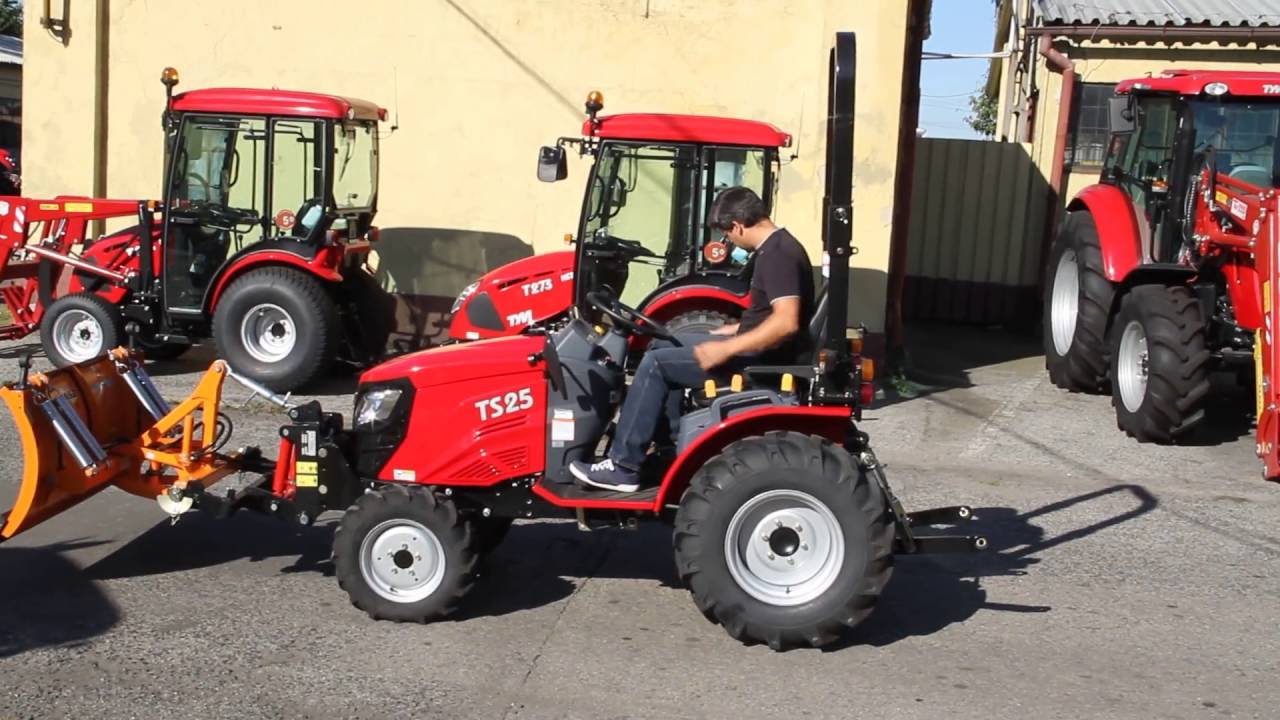 Ciągniki  i maszyny komunalne Ciągniki  i maszyny komunalne Tym TS25 bez kabiny