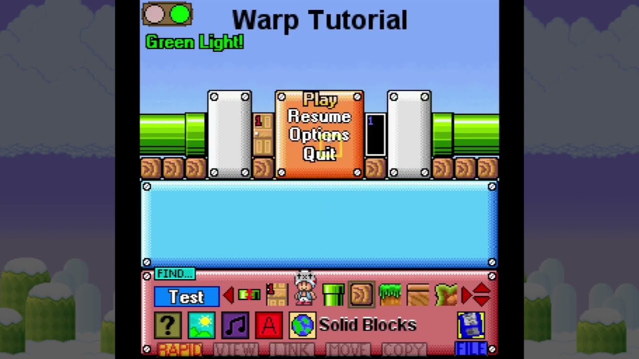 Mario Builder V11-4 Tutorial - Linking Warps