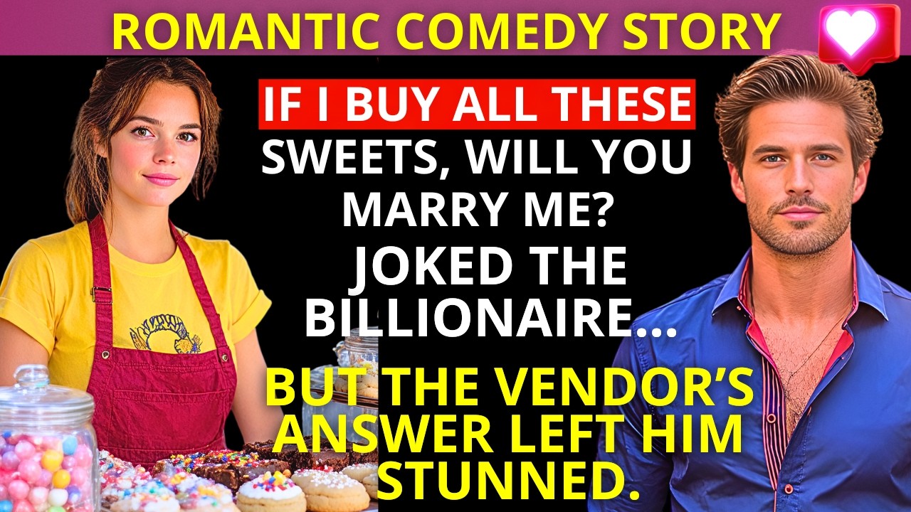 “IF I BUY ALL THE SWEETS, WILL YOU MARRY ME”—THE MILLIONAIRE SAID…THE VENDOR’S RESPONSE SHOCKED HIM