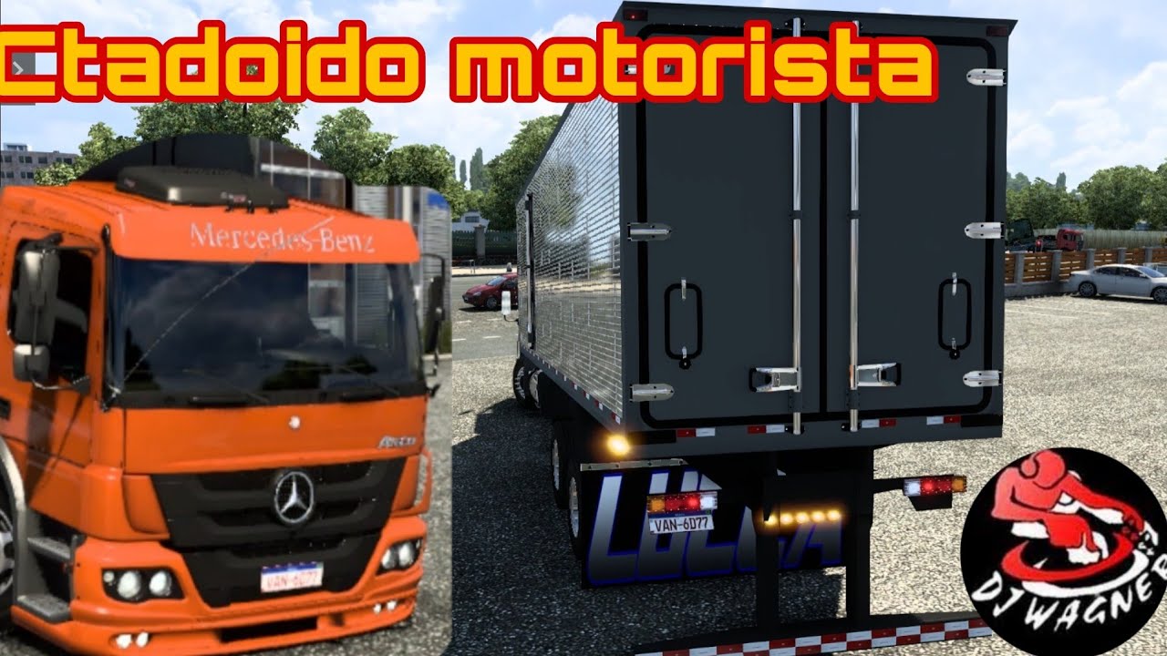 Ets 2 no celular Mapa Original do jogo Rodando pelo Europa